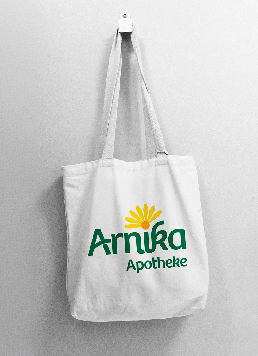 Arnika Apotheke Kundentasche